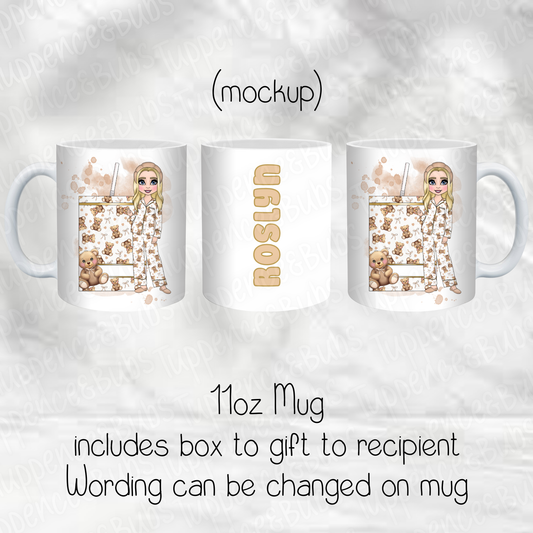 Teddy Touch Inspired Mug - 2 Designs