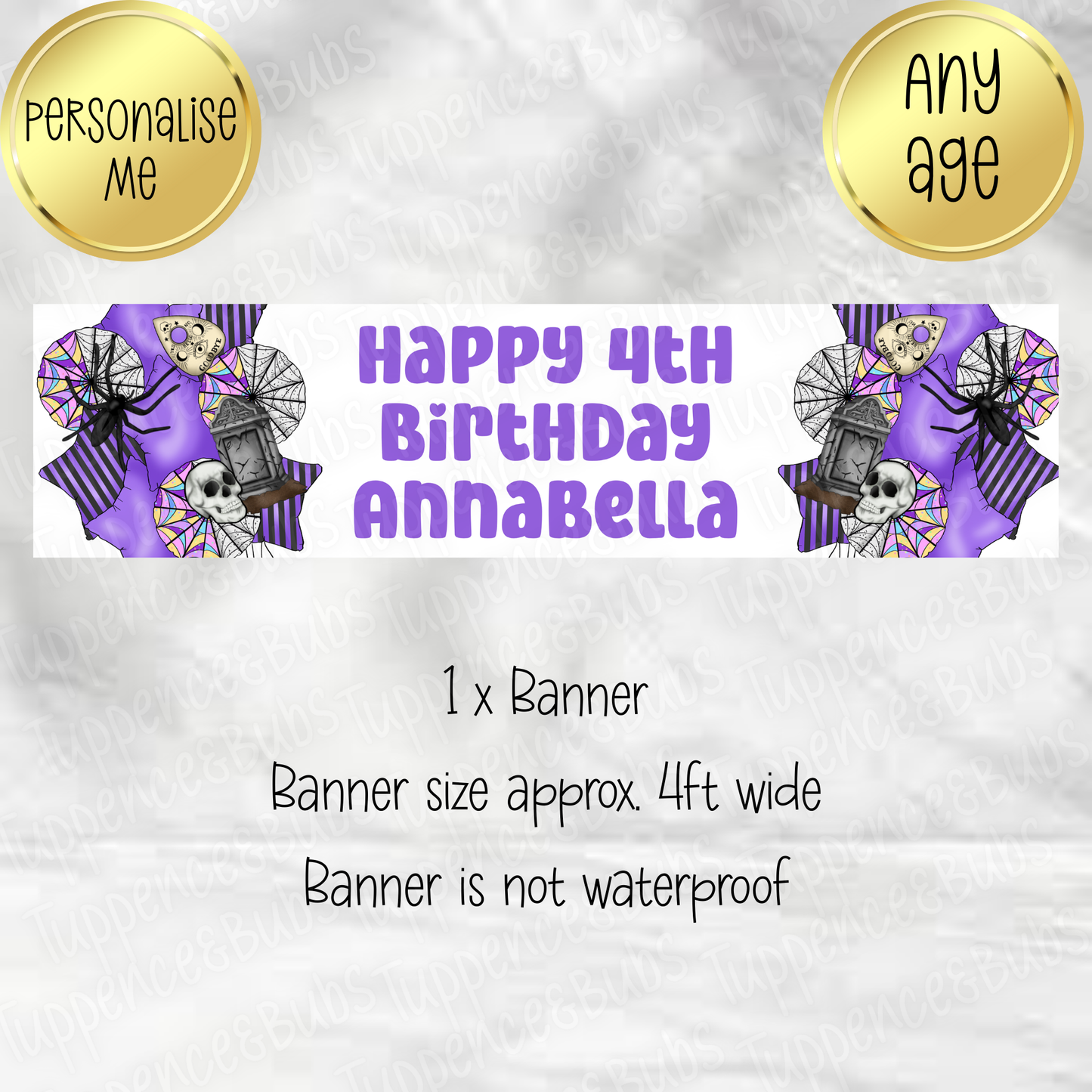 Wednesday Balloon Themed Banner