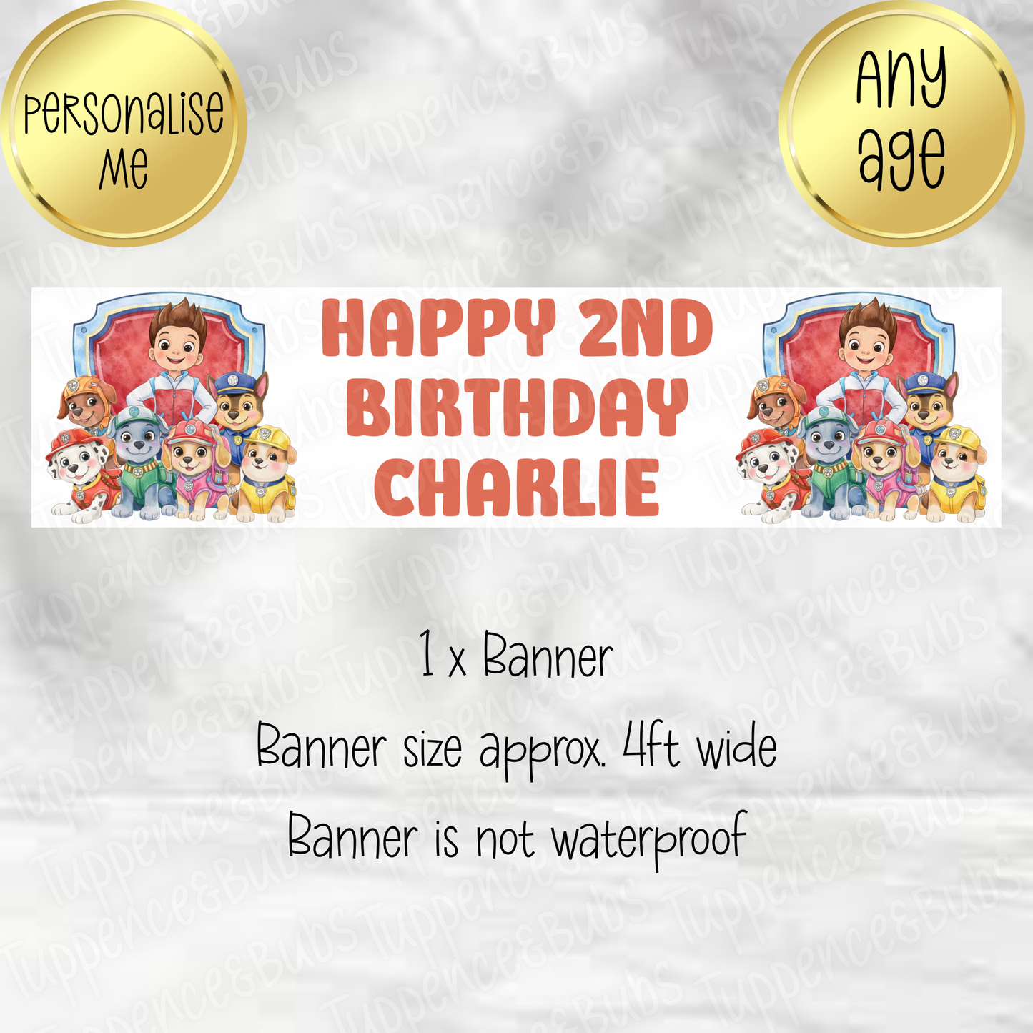 Patrol Themed Banner