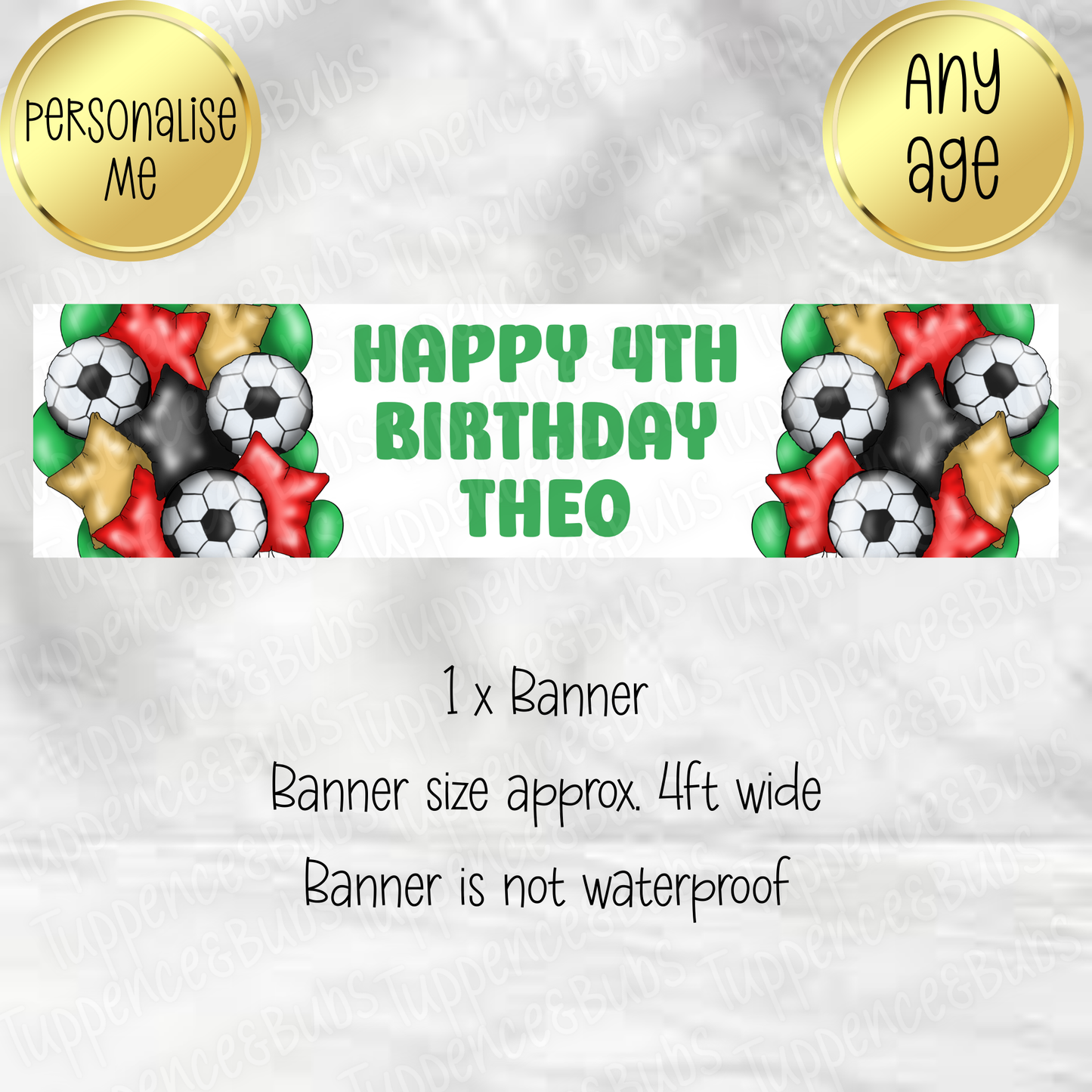 Football Themed Banner