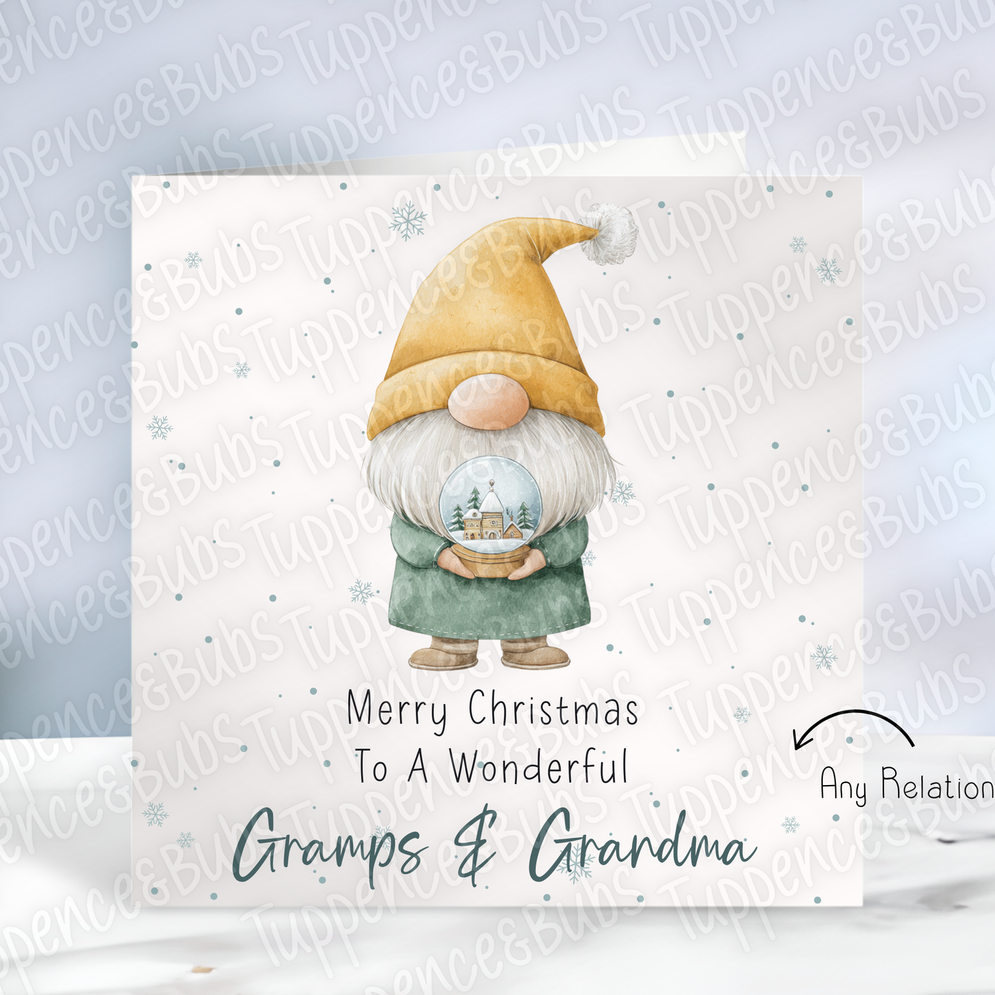 Cute Gnome Christmas Card
