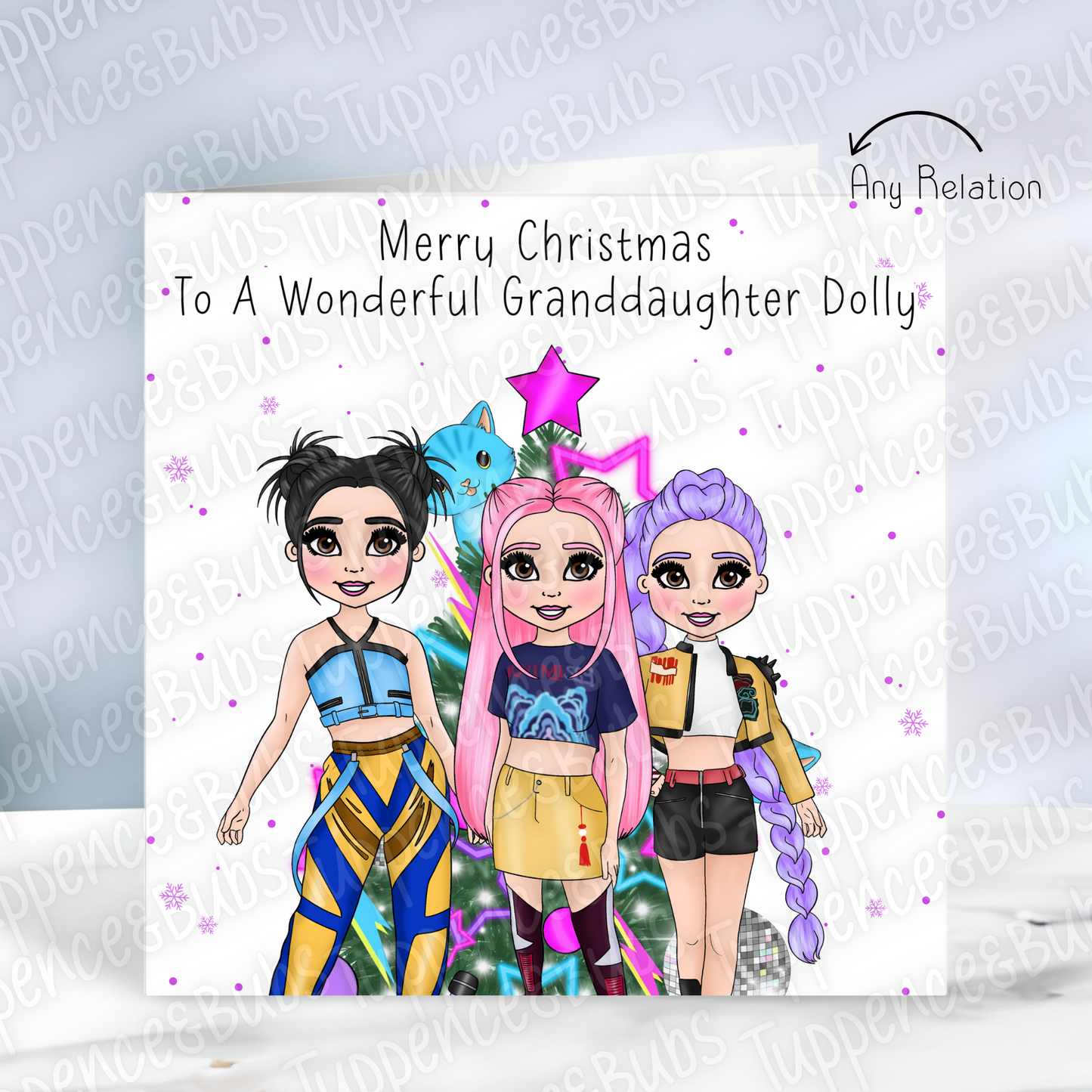 Music Themed Christmas Card - 4 Designs