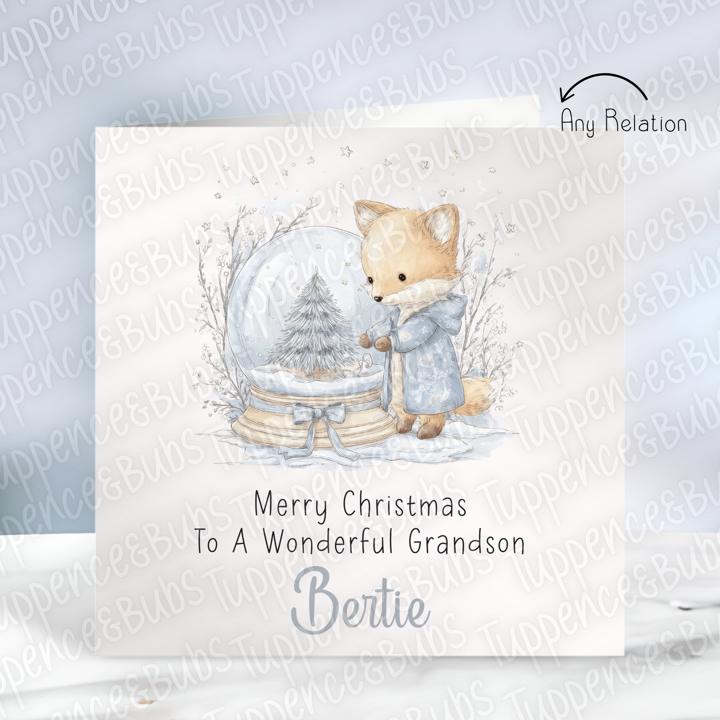 Cute Christmas Card - 4 Designs