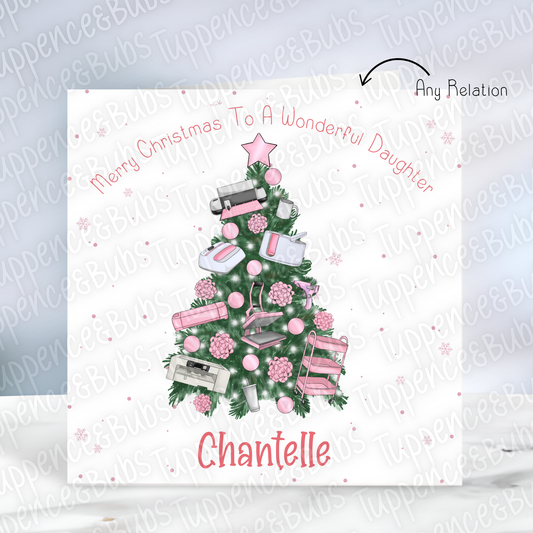 Crafters Themed, Christmas Card - 2 Colours