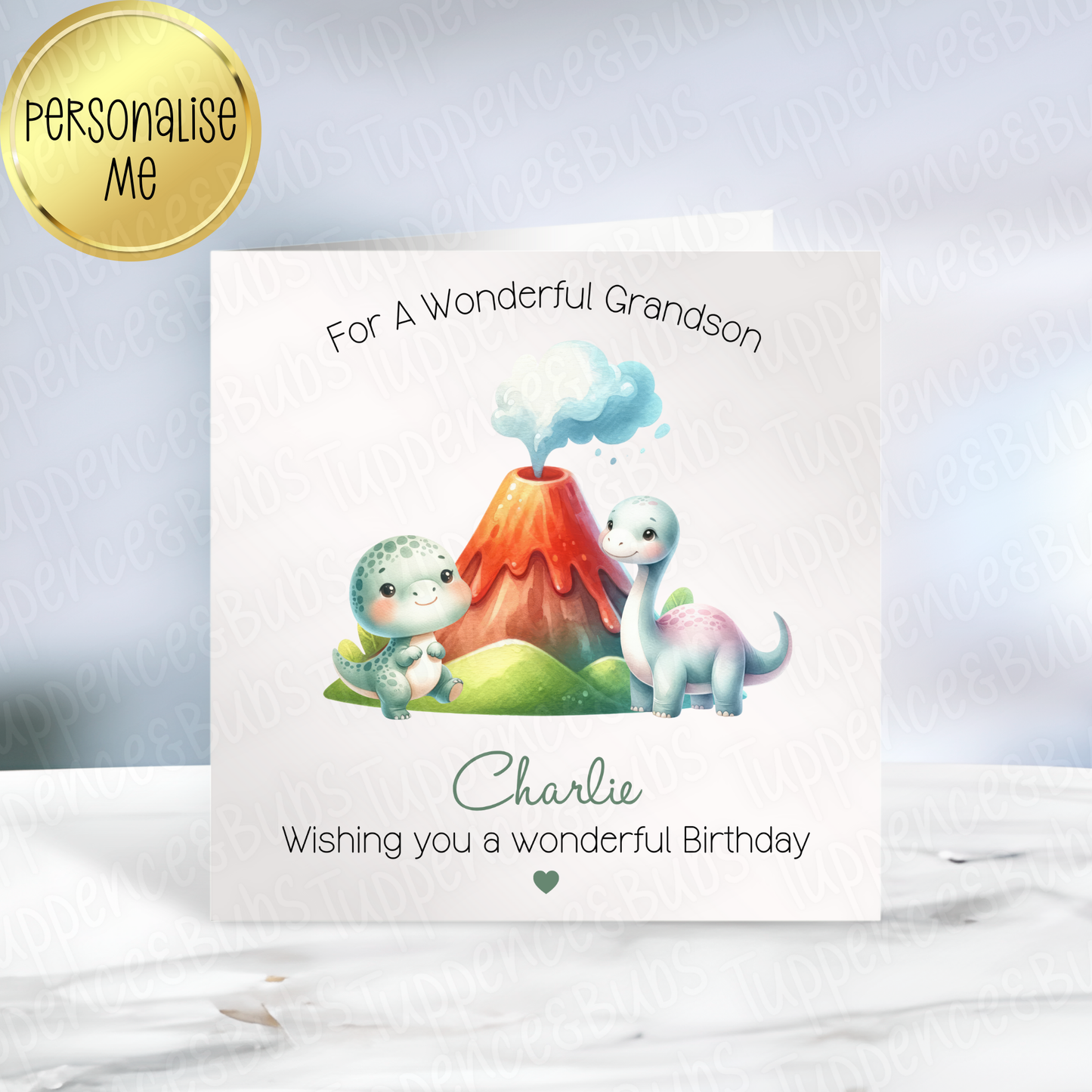 Dinosaur Themed Card