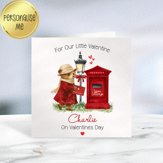 Bear/Bunny Valentine's Card - 2 Designs