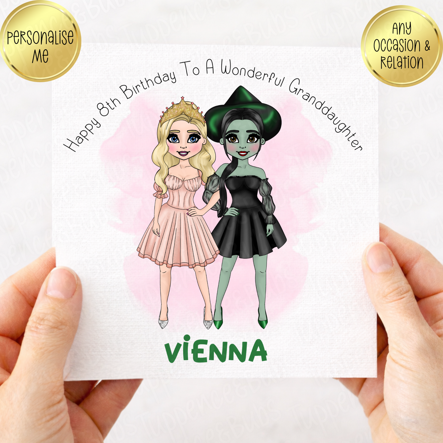Witch Inspired Birthday Card