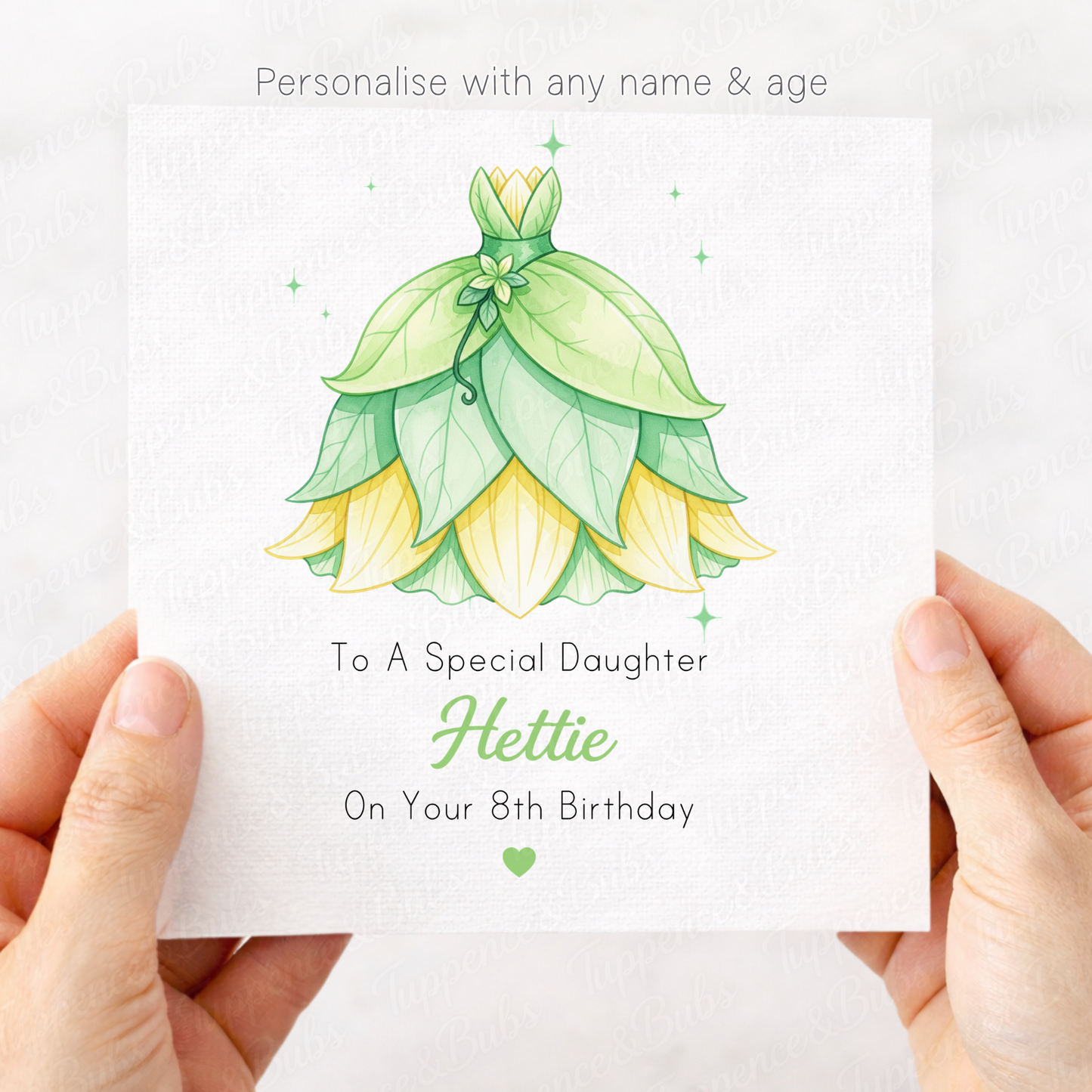 Tiana Style Birthday Card