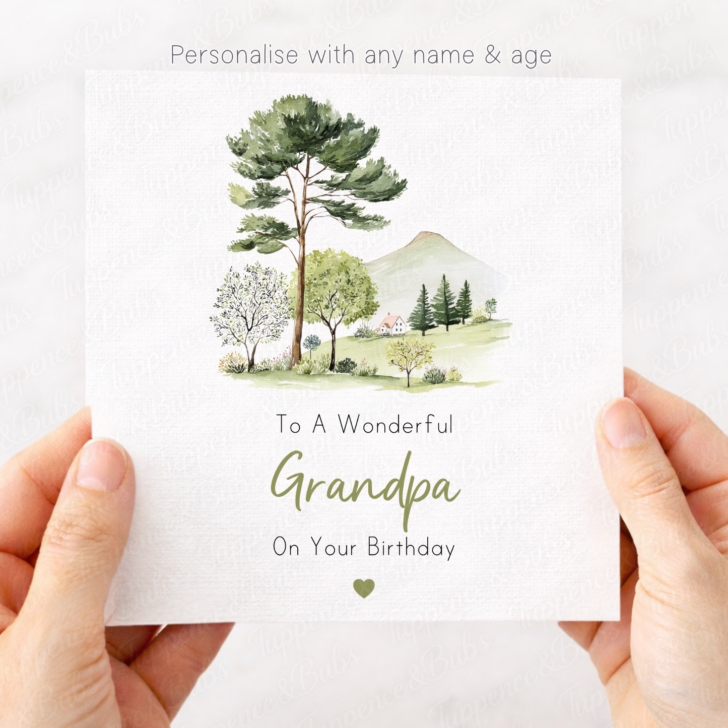 Nature Style Card - 2 Designs