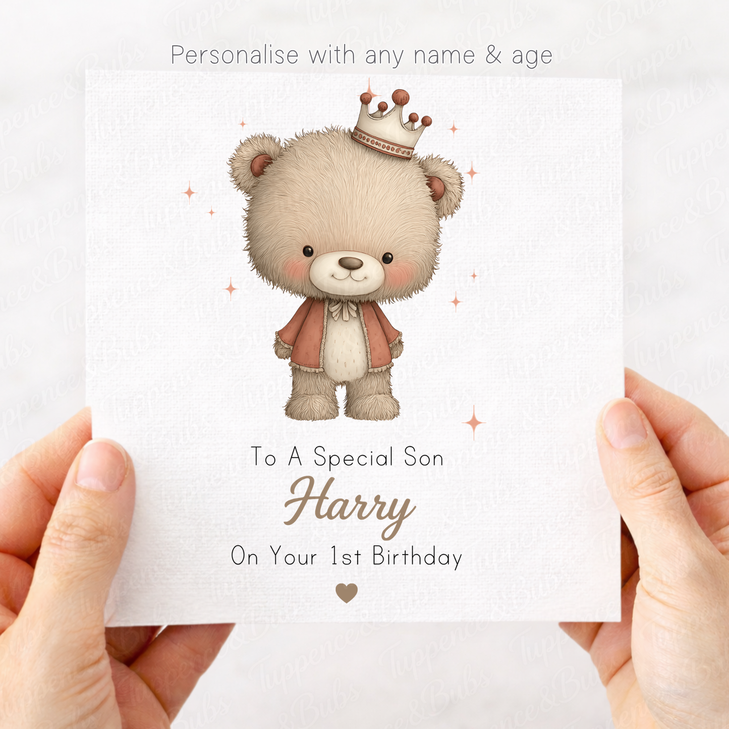 Little Bear Prince Card