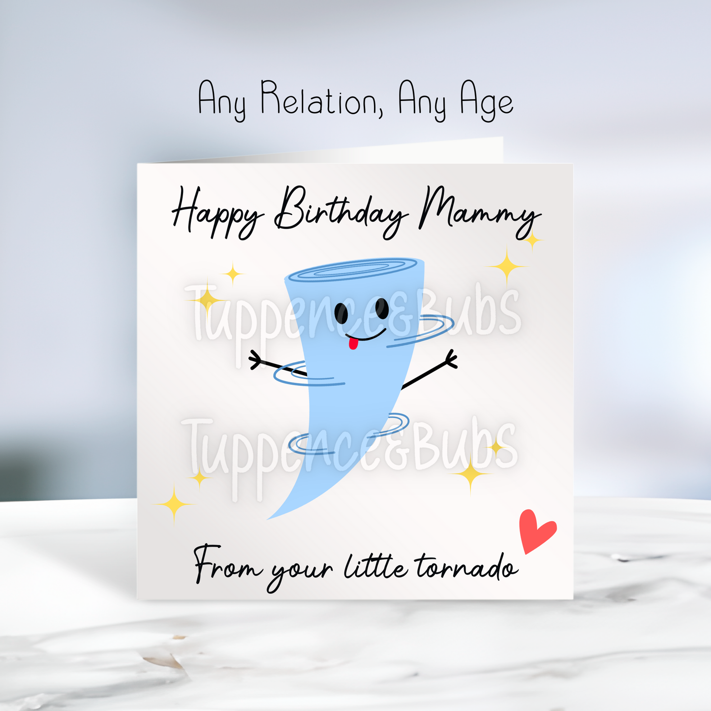 Little Tornado Birthday Card