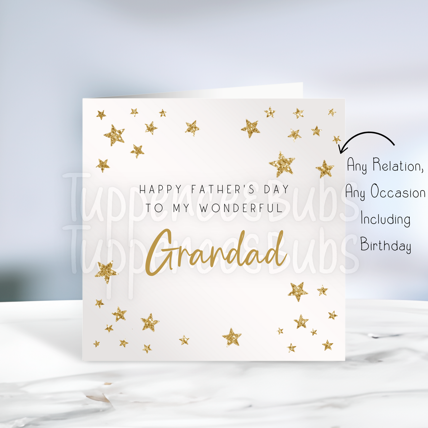 Father's Day Card - Stars
