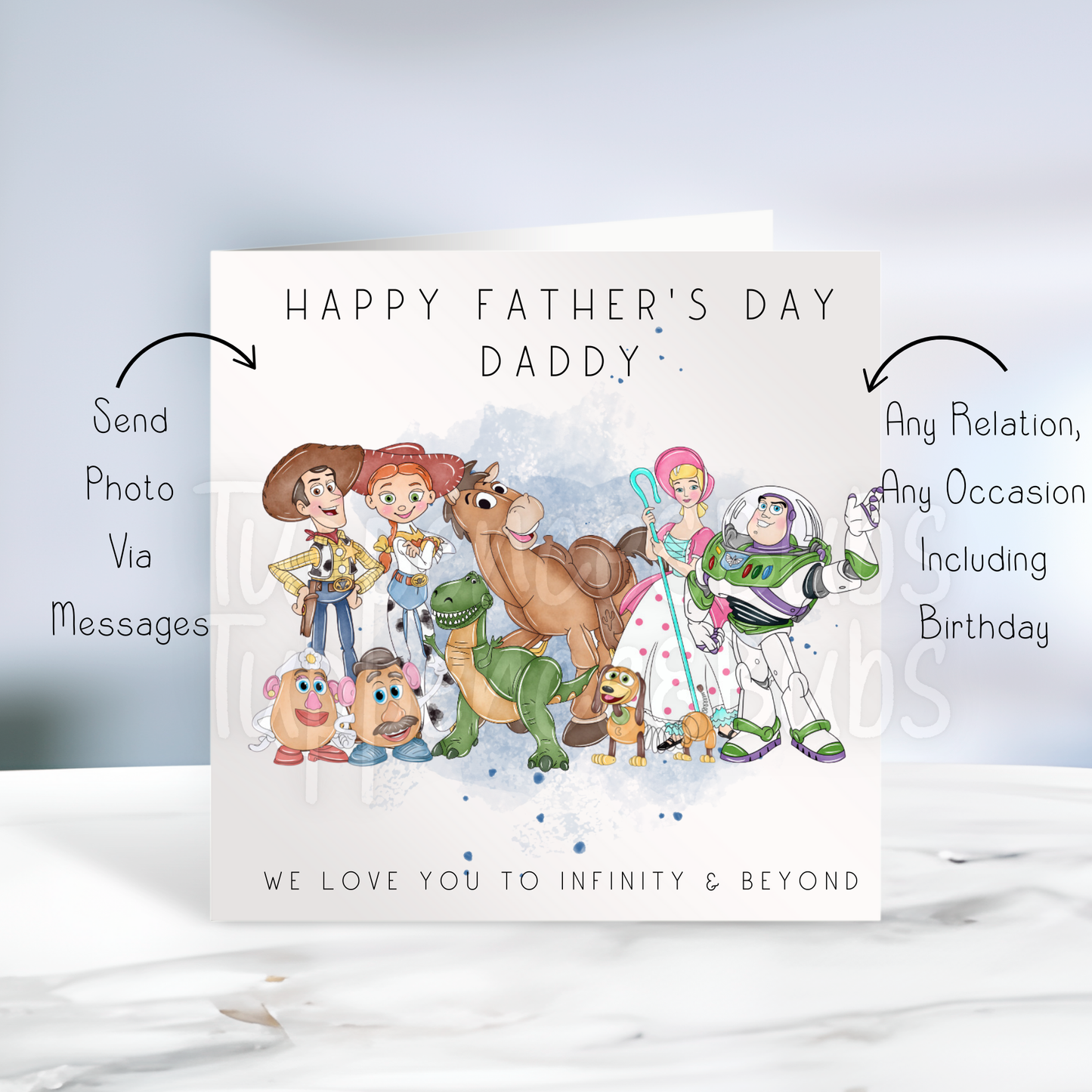 Father's Day Inspired Toy Card