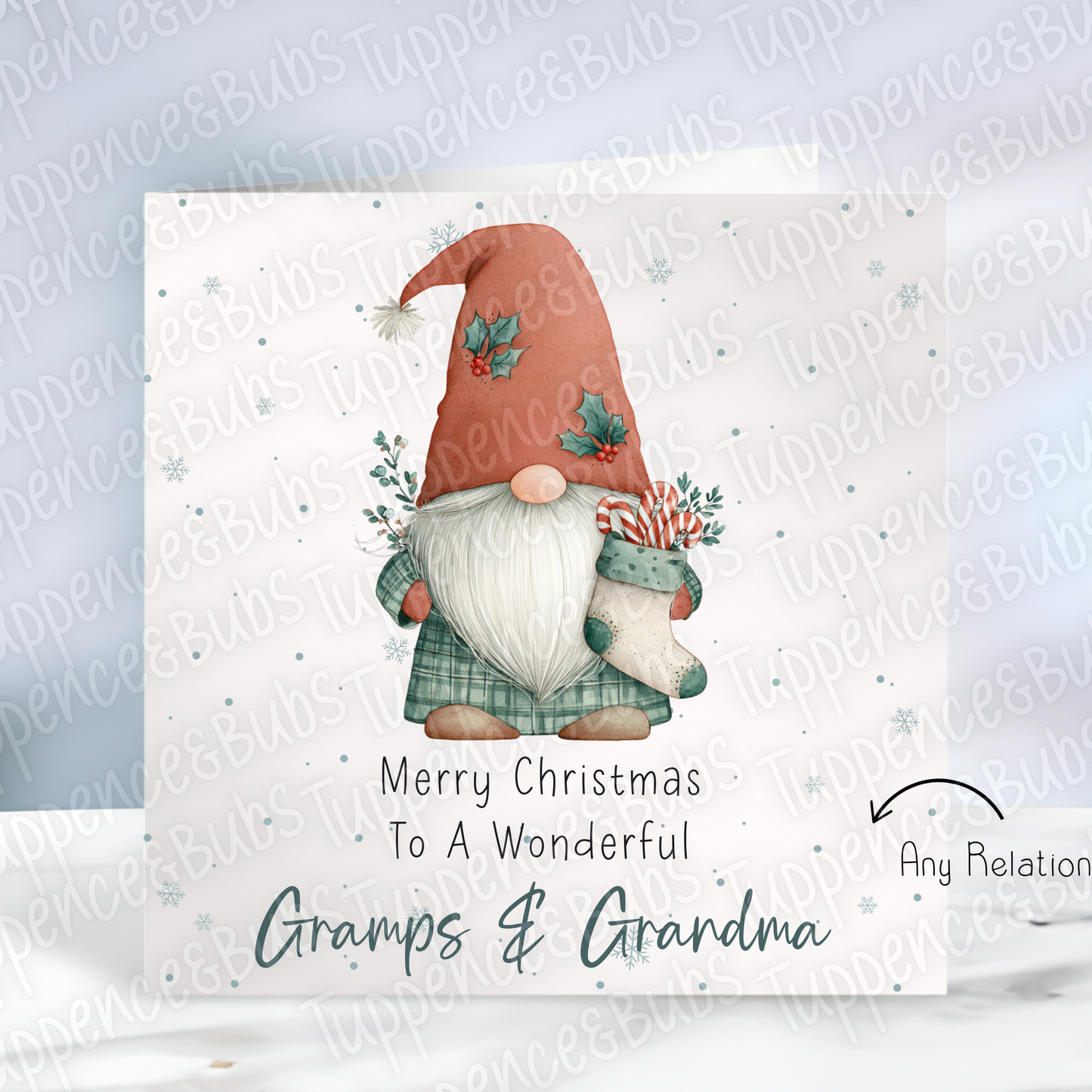 Cute Gnome Christmas Card