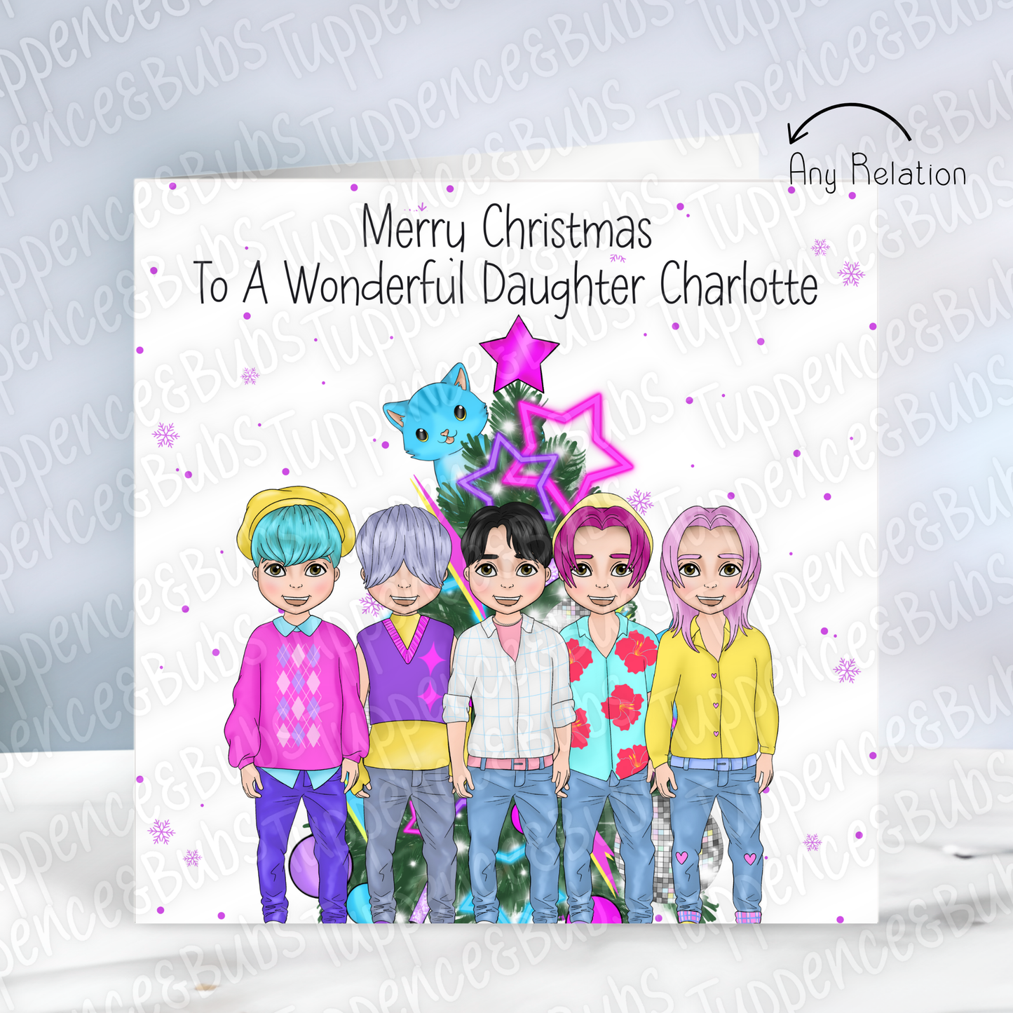 Music Themed Christmas Card - 4 Designs