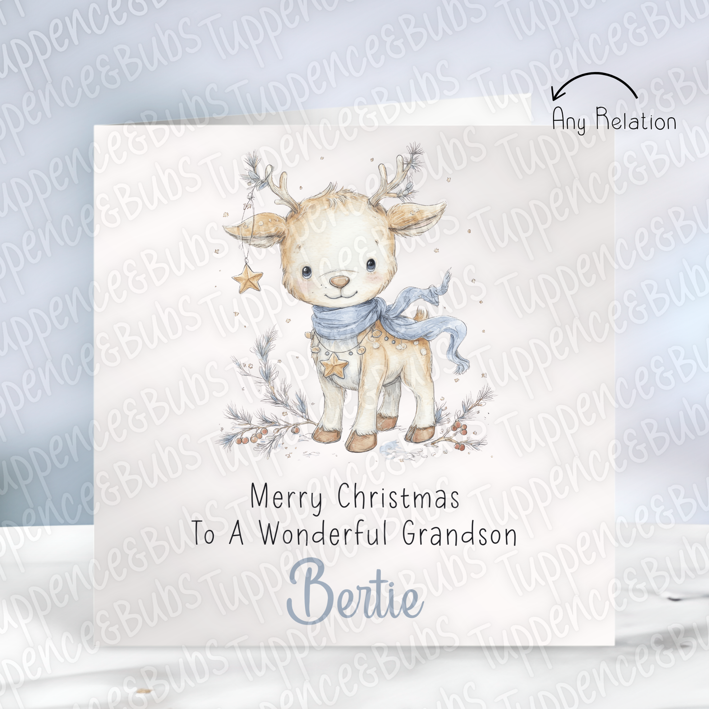 Cute Christmas Card - 4 Designs