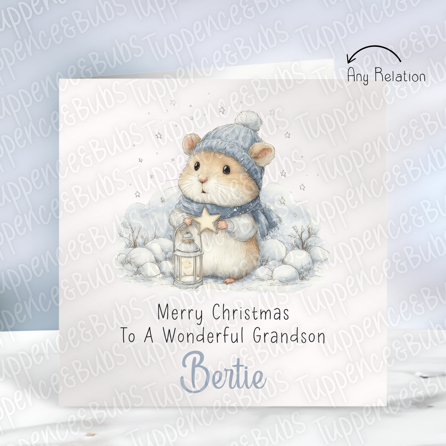 Cute Christmas Card - 4 Designs