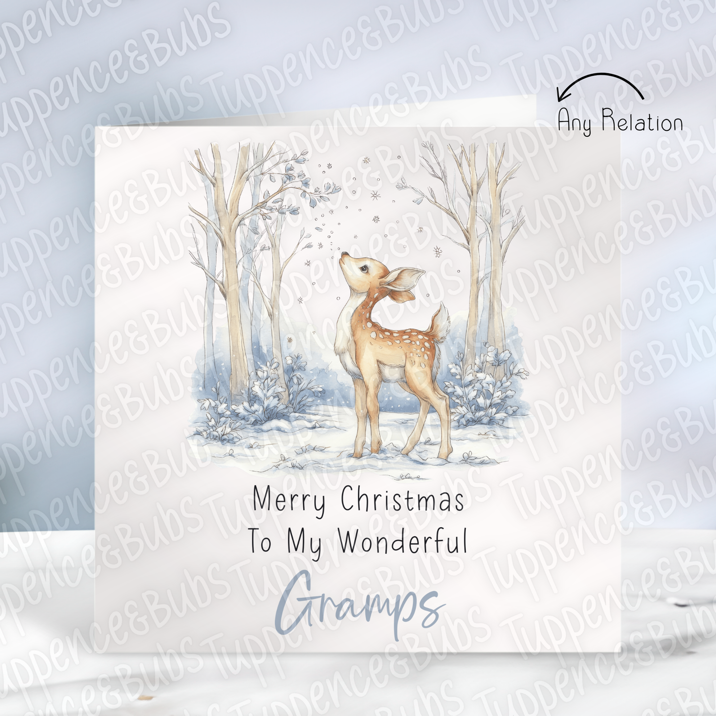 Cute Christmas Card - 4 Designs