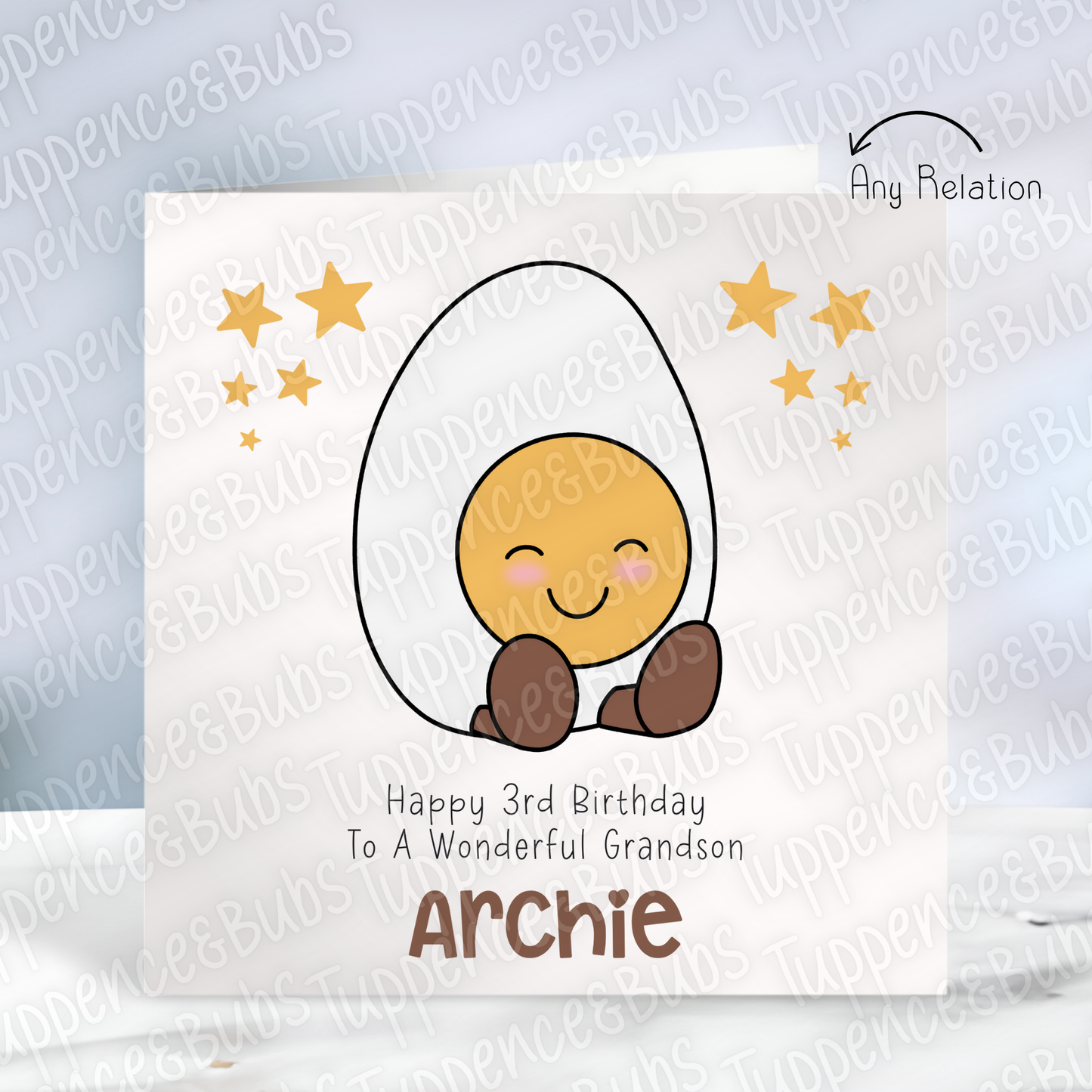 Breakfast Jelly Plush Themed Card - 3 Designs