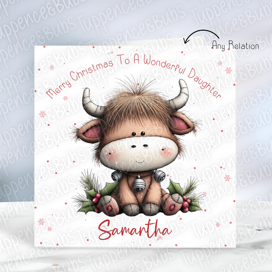 Whimsical Style Christmas Card - 16 Designs