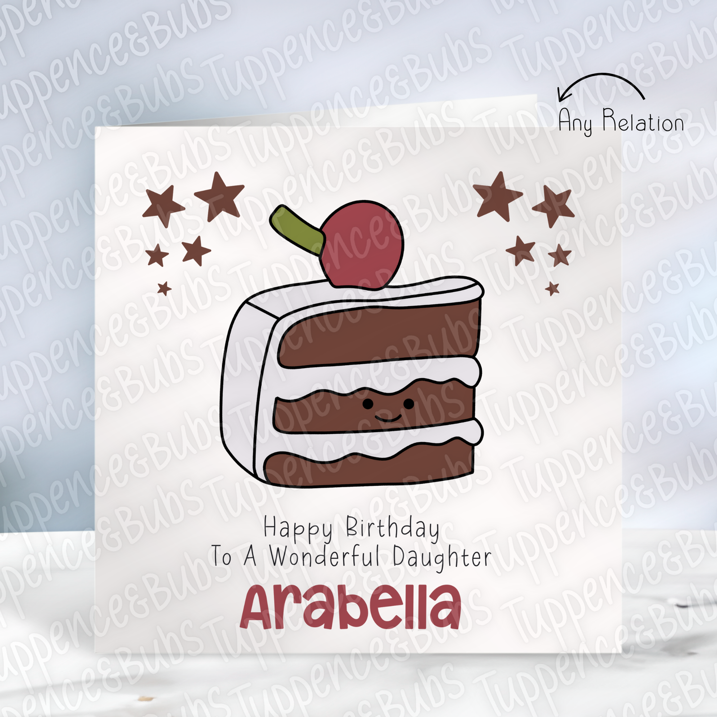 Jelly Plush Inspired Birthday Card