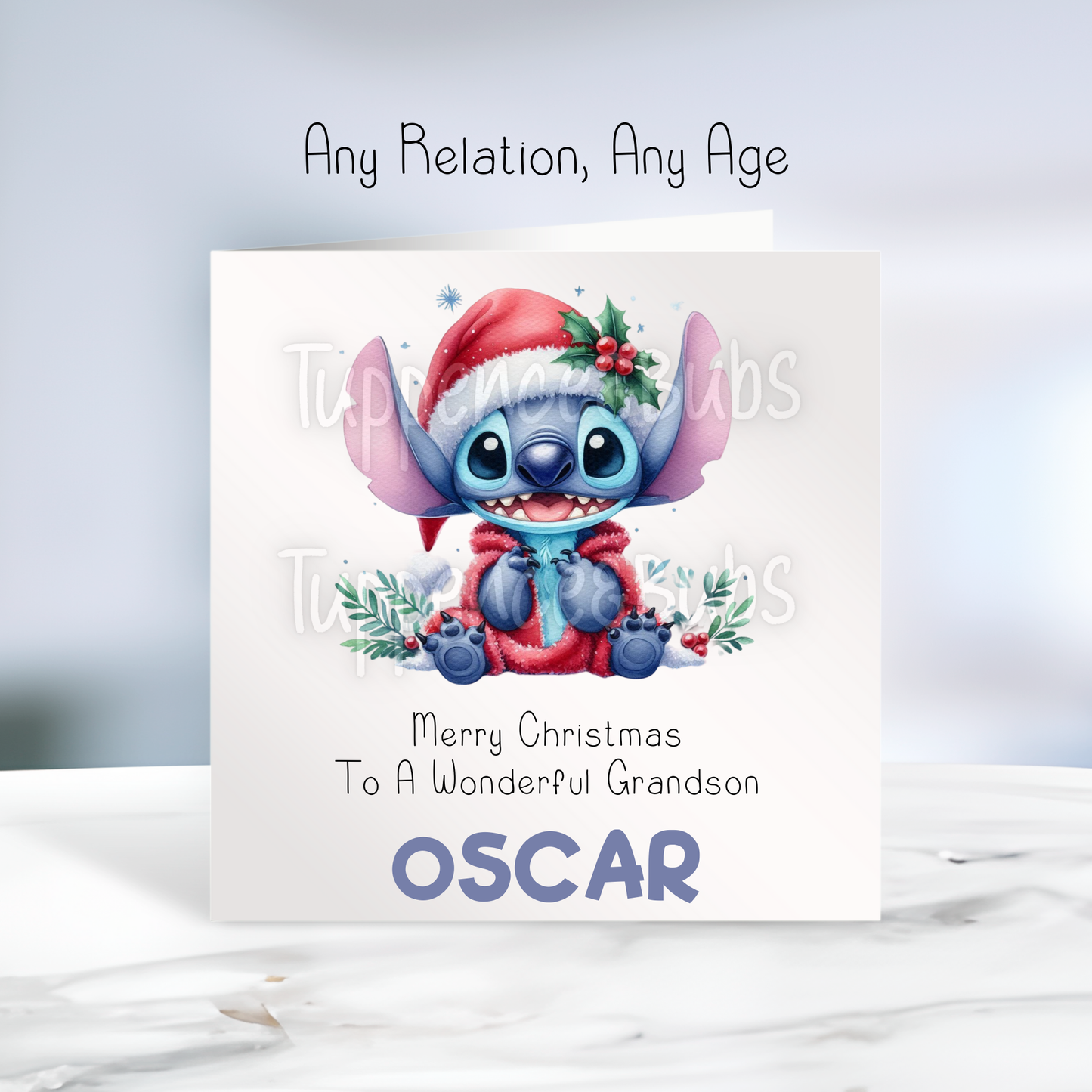 Stitchmas Inspired Christmas Card