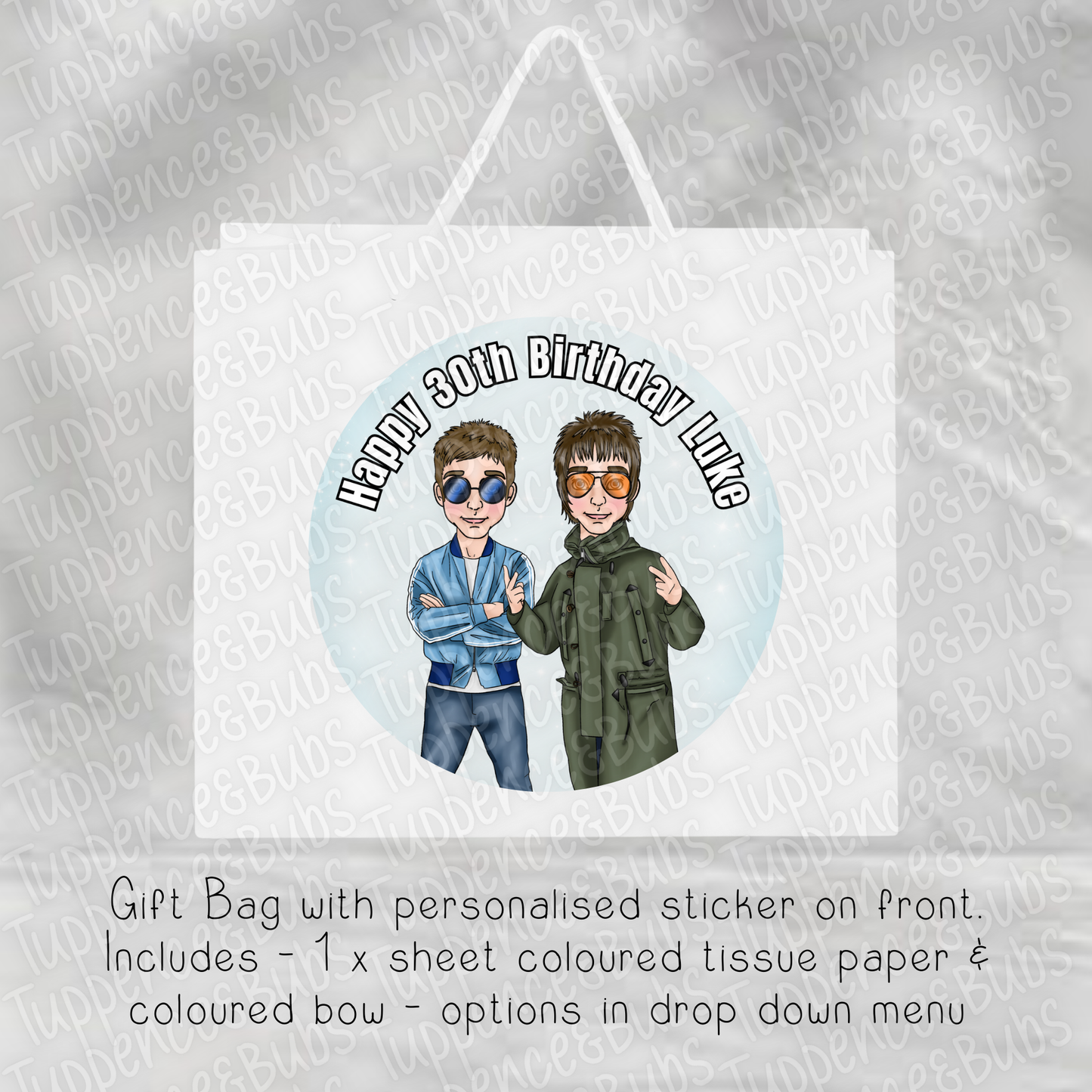 Music Themed Gift Bag