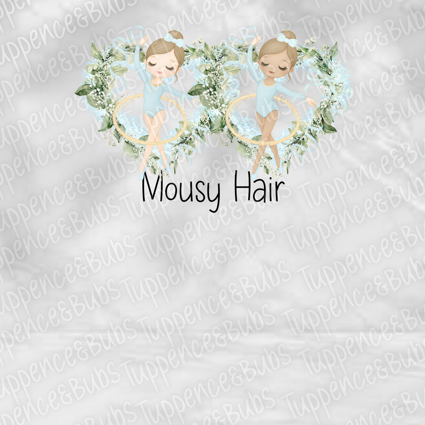 Cute Gymnastic Themed Card