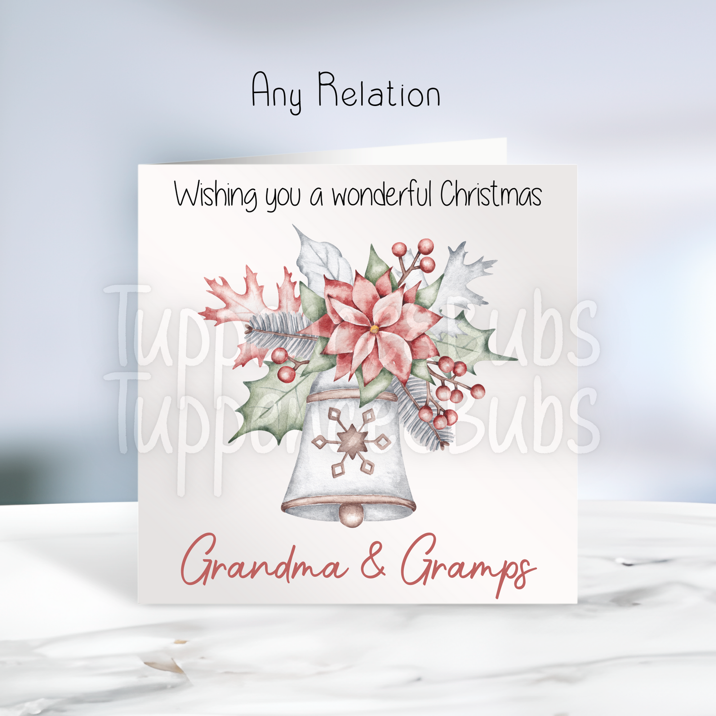Christmas Bell Christmas Card