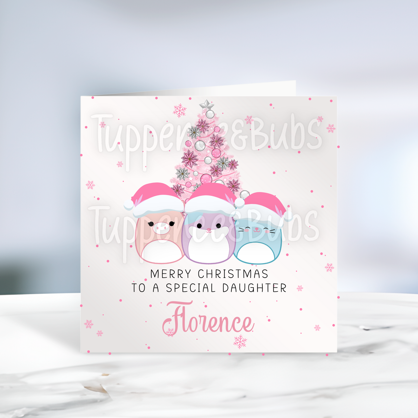 Squish Inspired Christmas Card