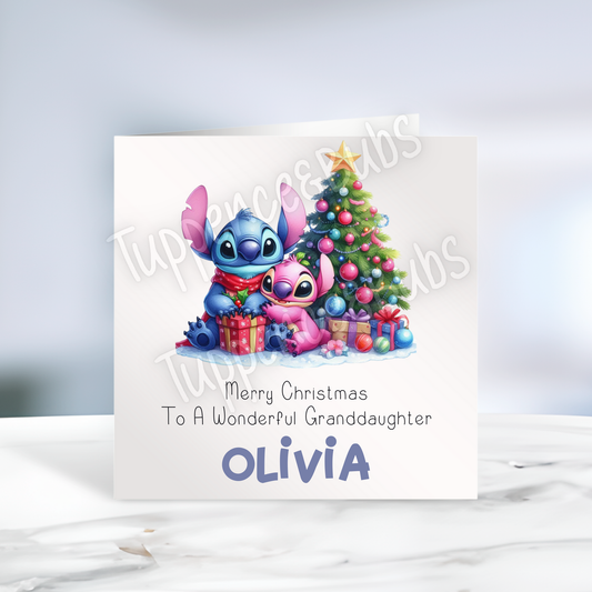 Stitchmas Inspired Christmas Card