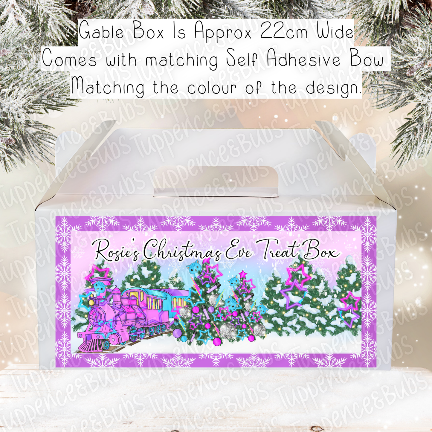 Music Inspired Christmas Treat Box