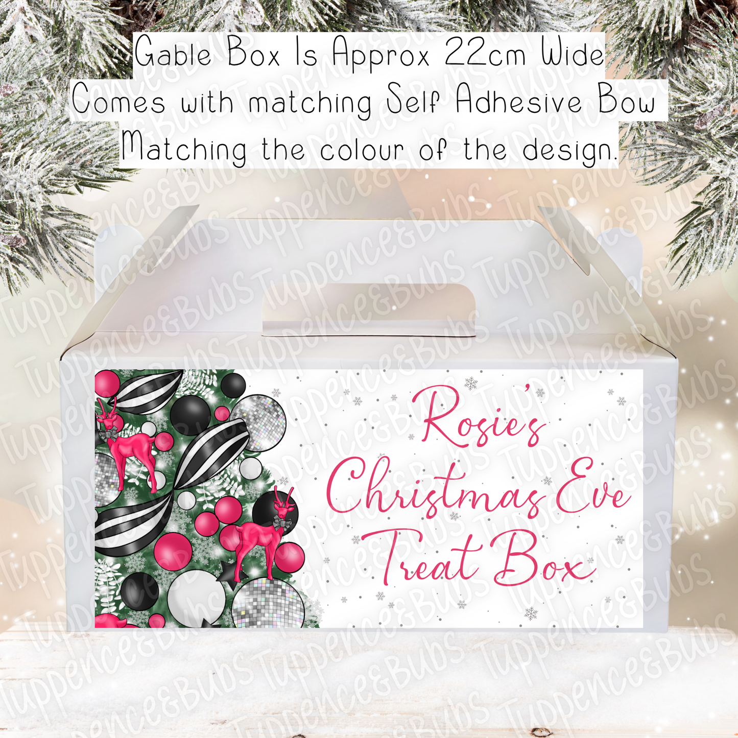 Beauty Inspired Christmas Treat Box - 2 Designs