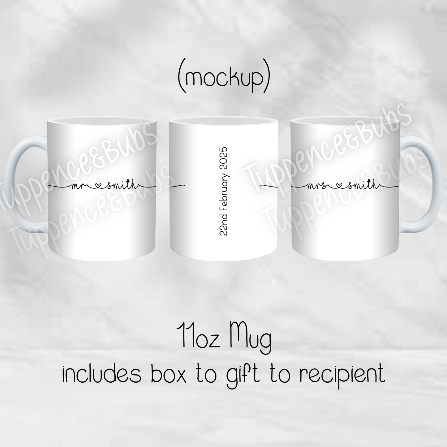 Wedding - Name Mug