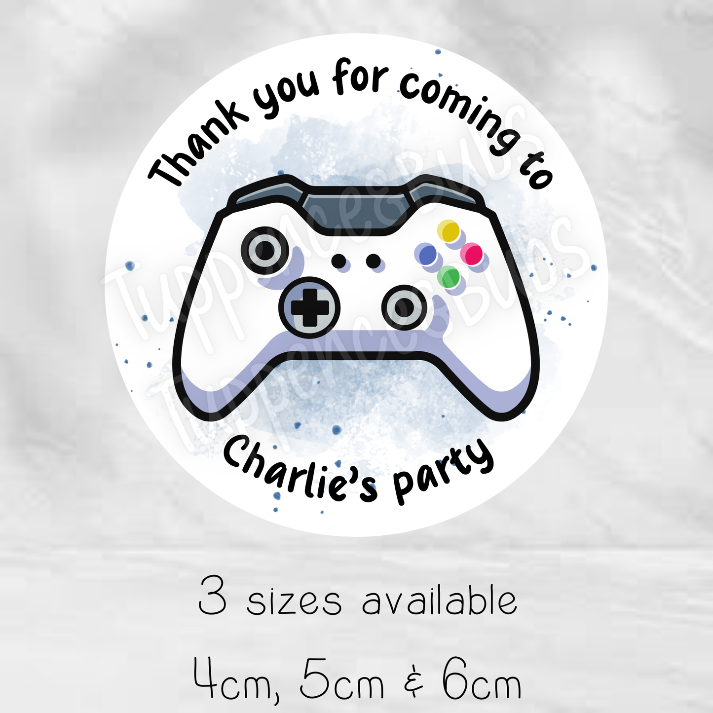 Gamer Controller Themed Stickers