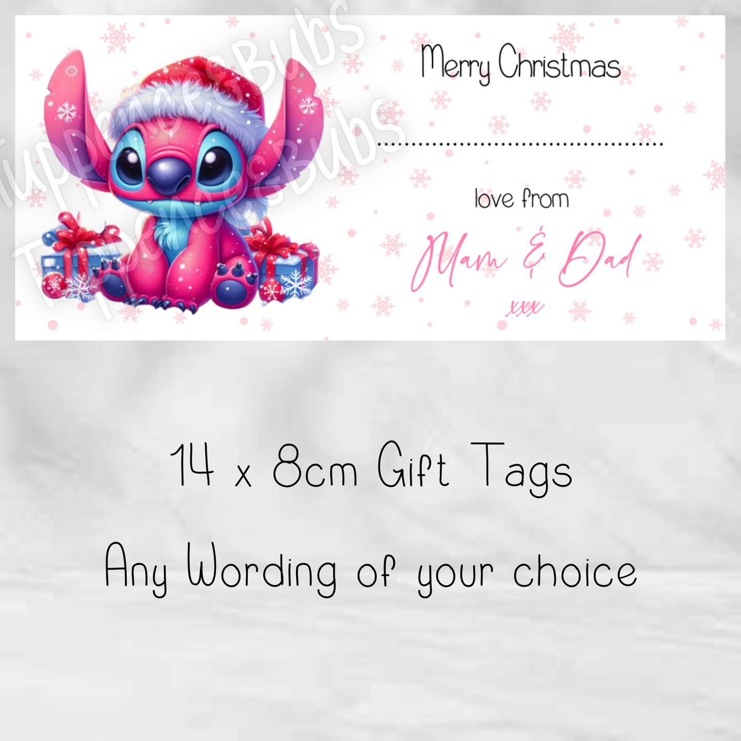 Angel Inspired Christmas Labels