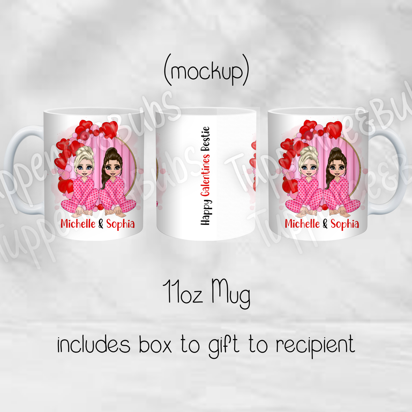 Galentines Mug - 11oz