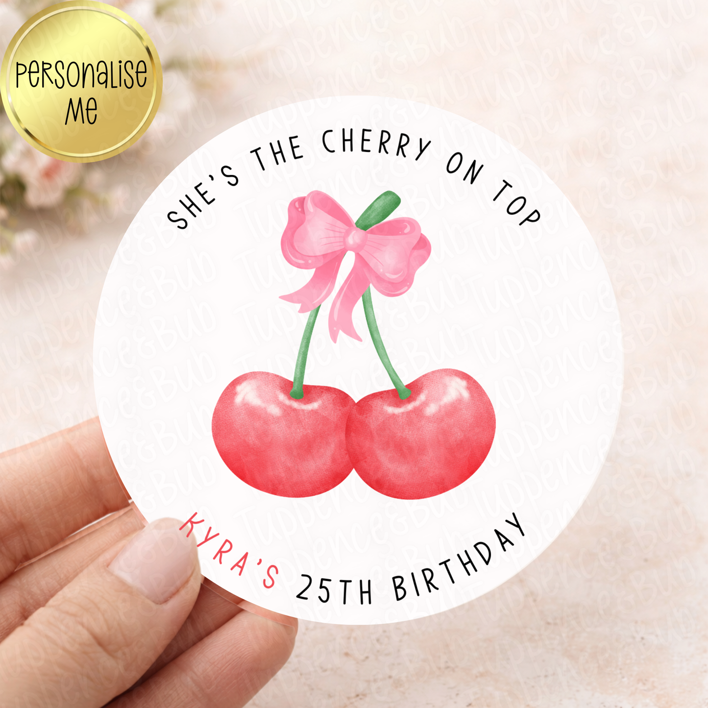 Cherry On Top Stickers