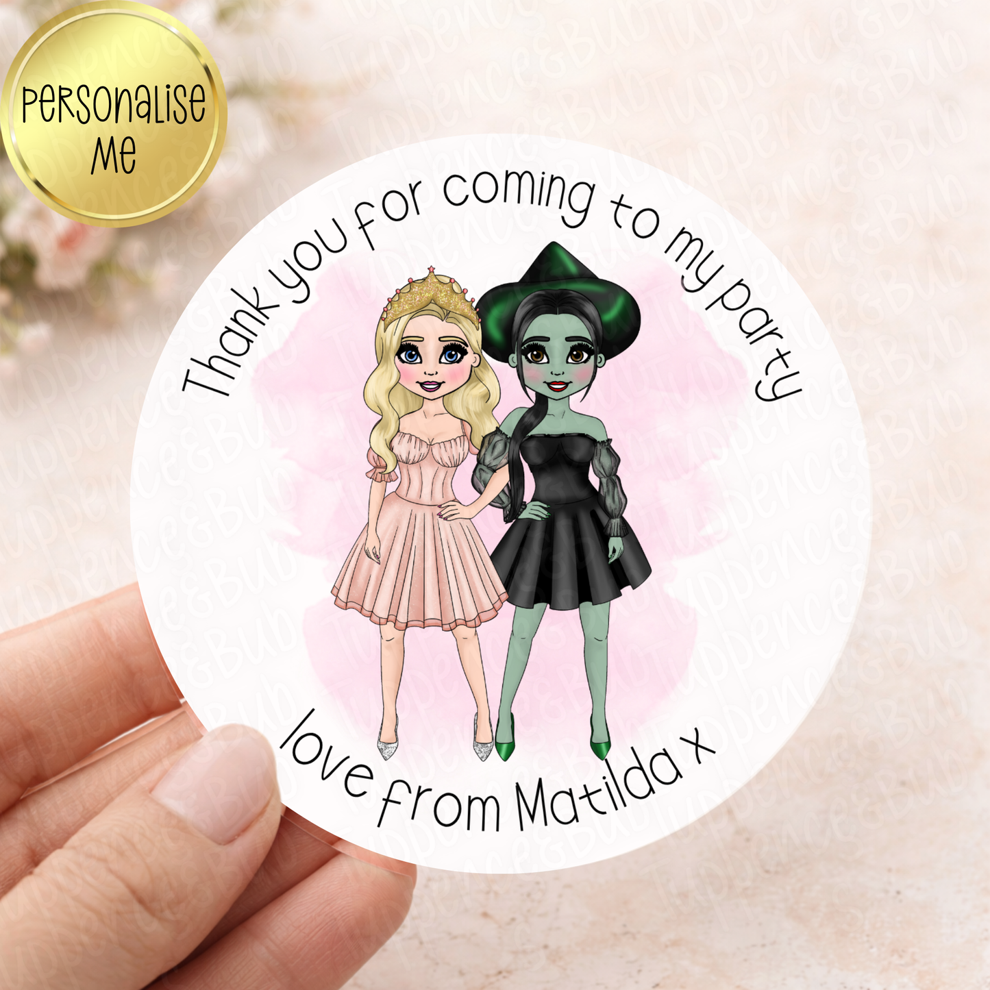 Green Witch Inspired Stickers