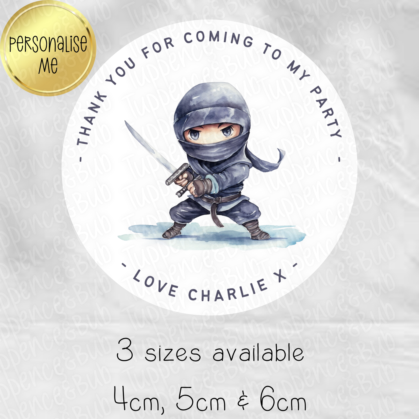 Ninja Style Stickers