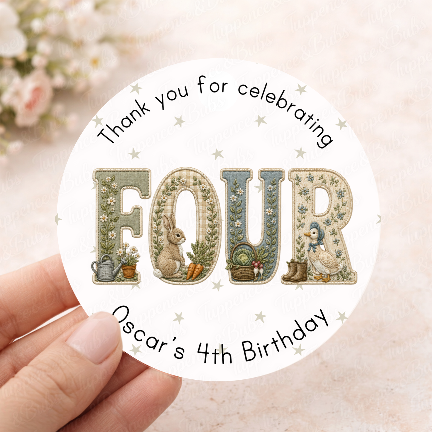 Woodland Themed Stickers