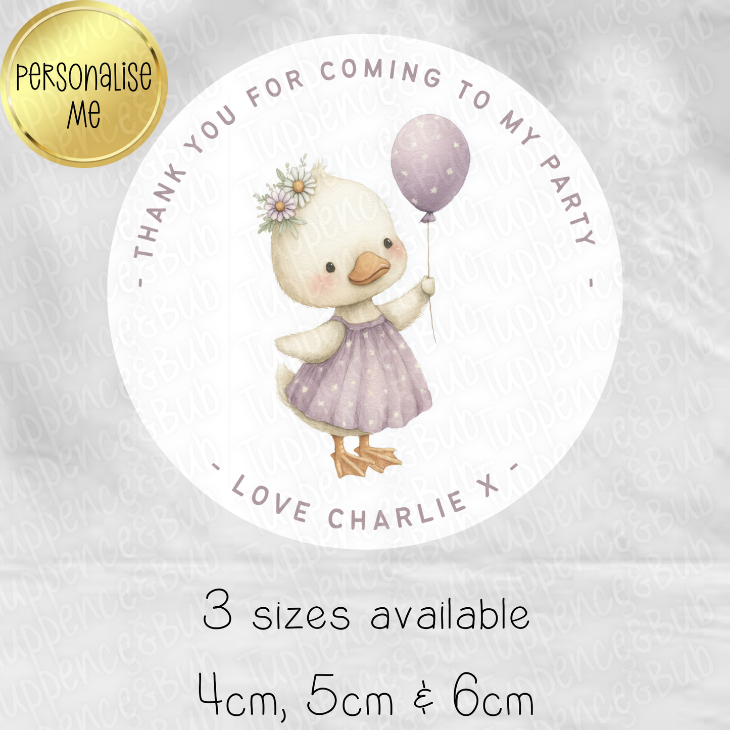 Duckling Themed Stickers