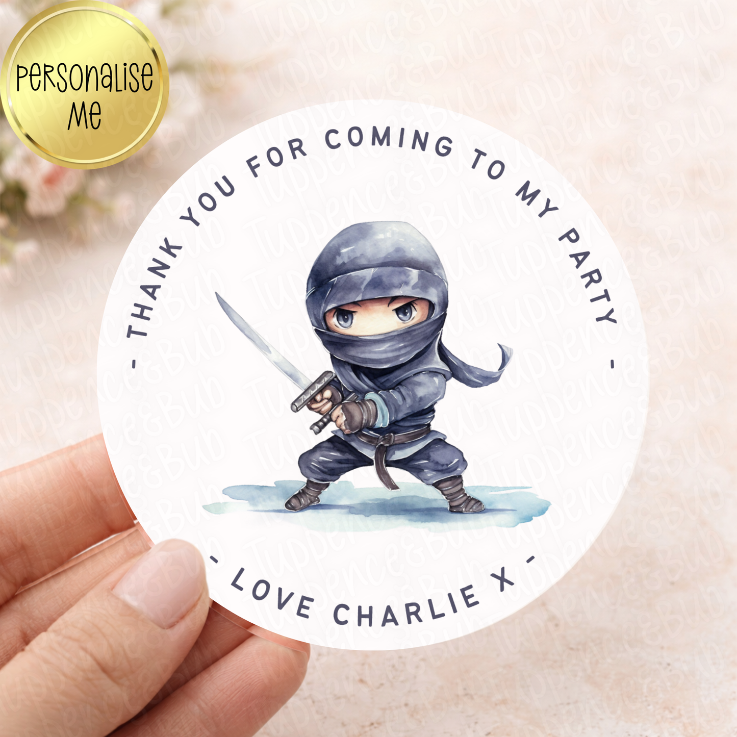 Ninja Style Stickers
