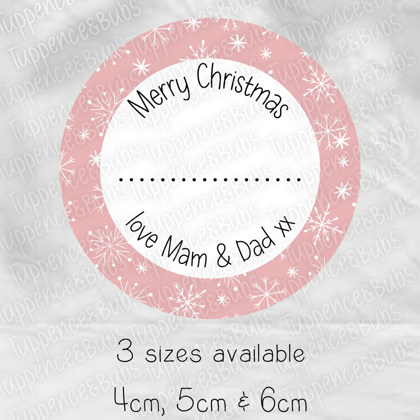 Christmas Themed Gift Labels