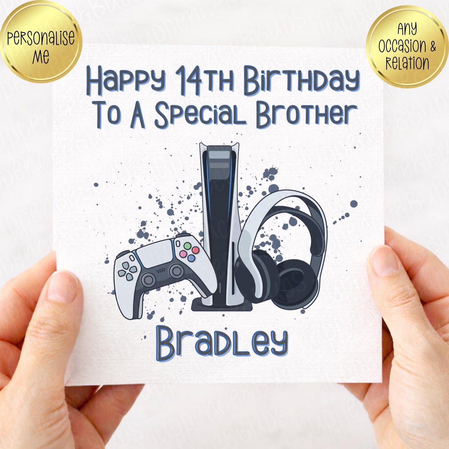 Gaming Inspired Birthday Card