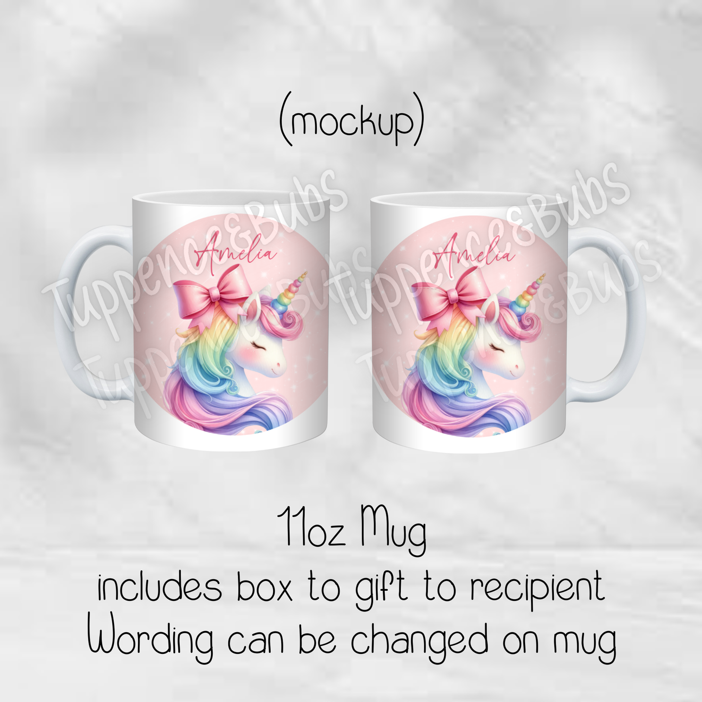 Unicorn Themed Mug