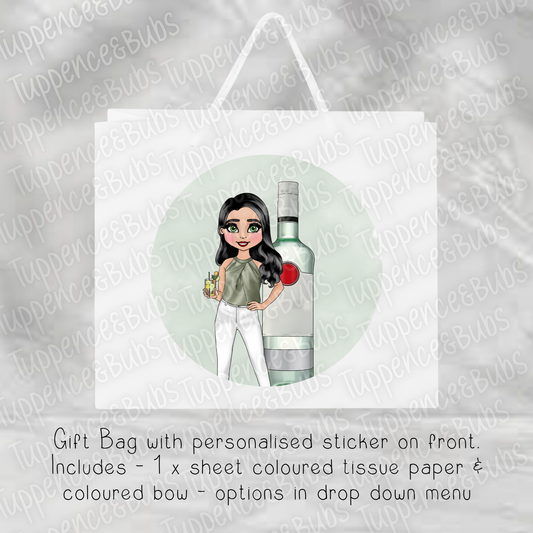 Alcohol Inspired Gift Bag - 2 sizes