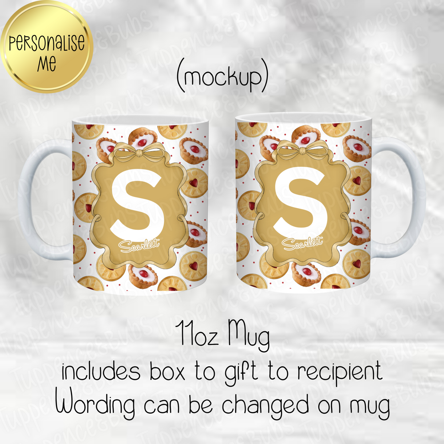 Jammy Biscuit Themed Mug