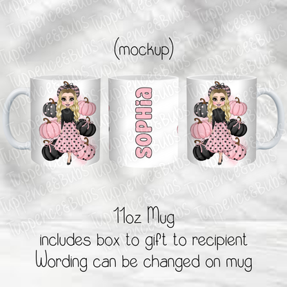 Pink & Black Pumpkin Birthday Gift Bundle