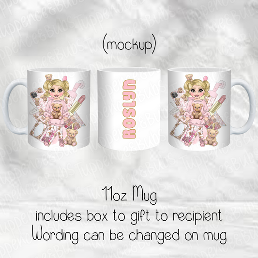 Toddler Bear Inspired Mug